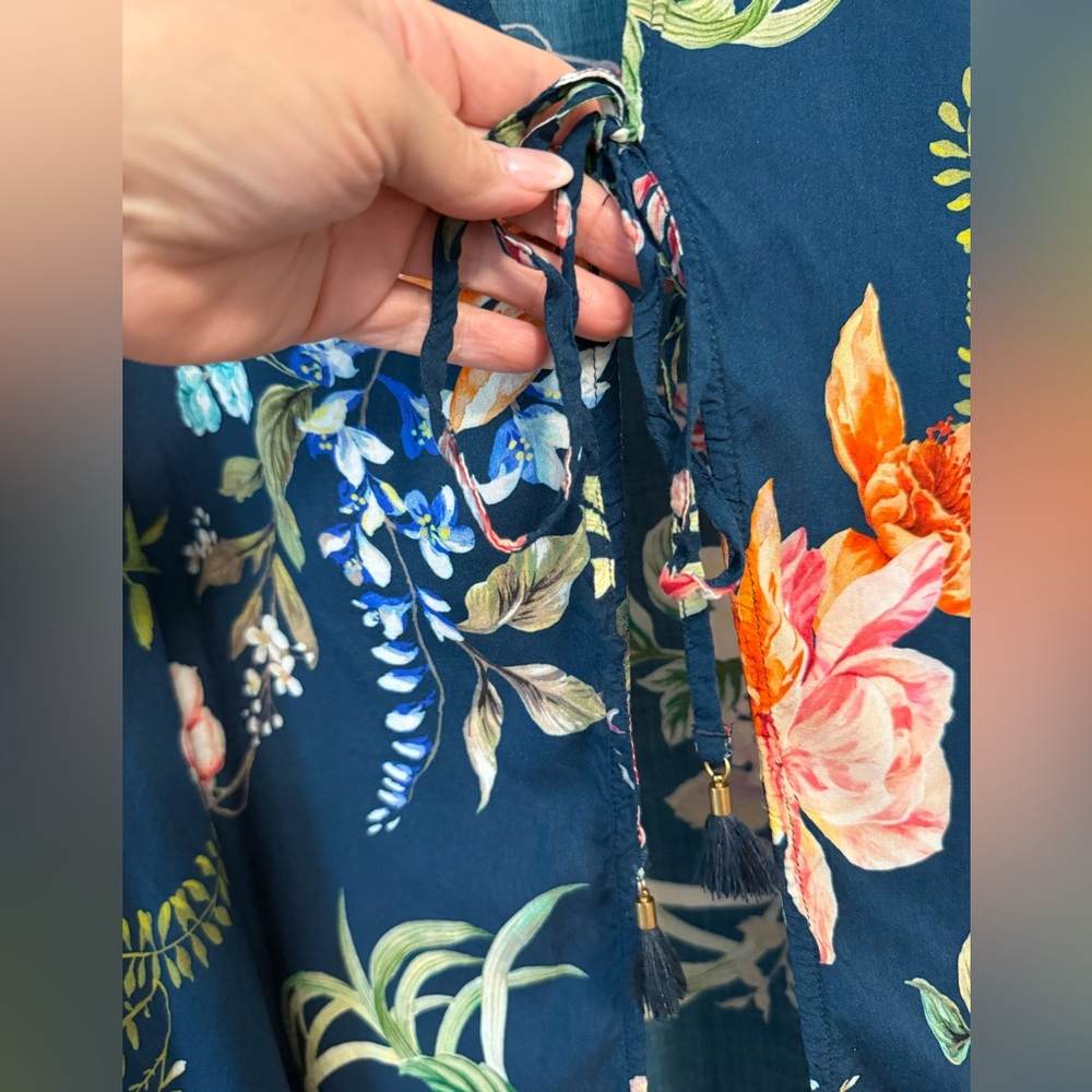 Jantzen Floral Kimono Swim Cover Up - Picture 5 of 9